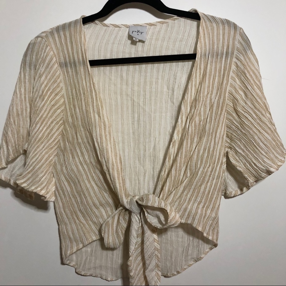 Princess Polly Tie Crop Top